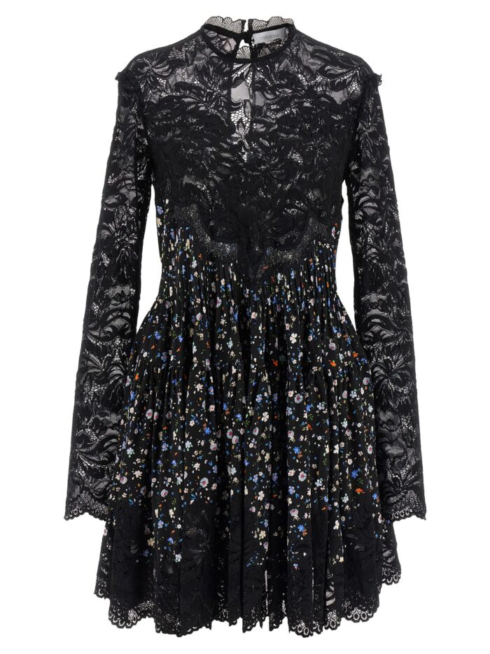 paco rabanne floral lace dress Paco Rabanne Floral Lace Dress
