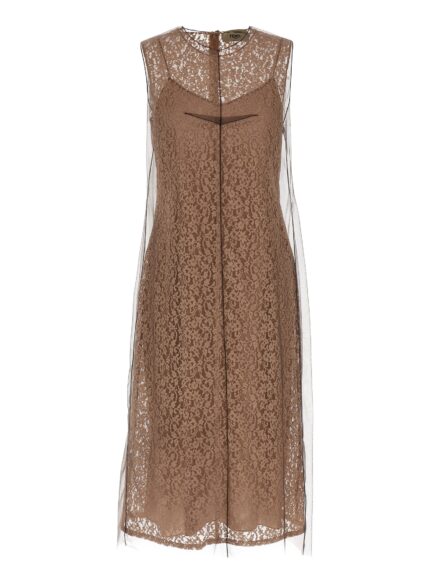 Fendi Floral Lace Dress