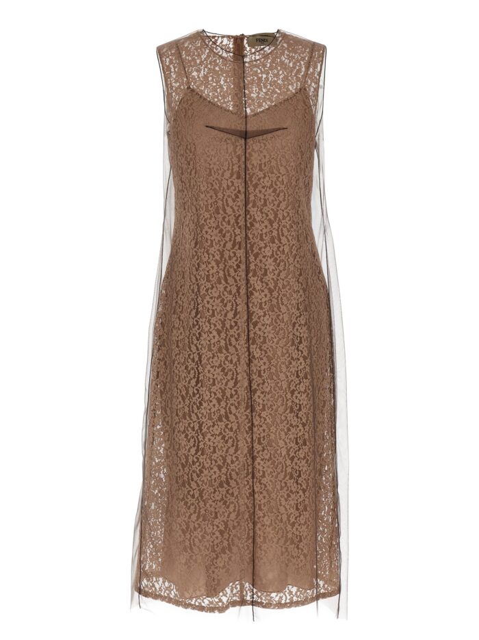 fendi floral lace dress Fendi Floral Lace Dress