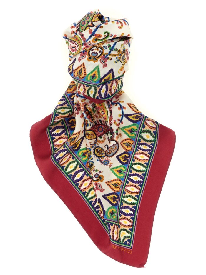 etro floral paisley scarf Etro Floral Paisley Scarf