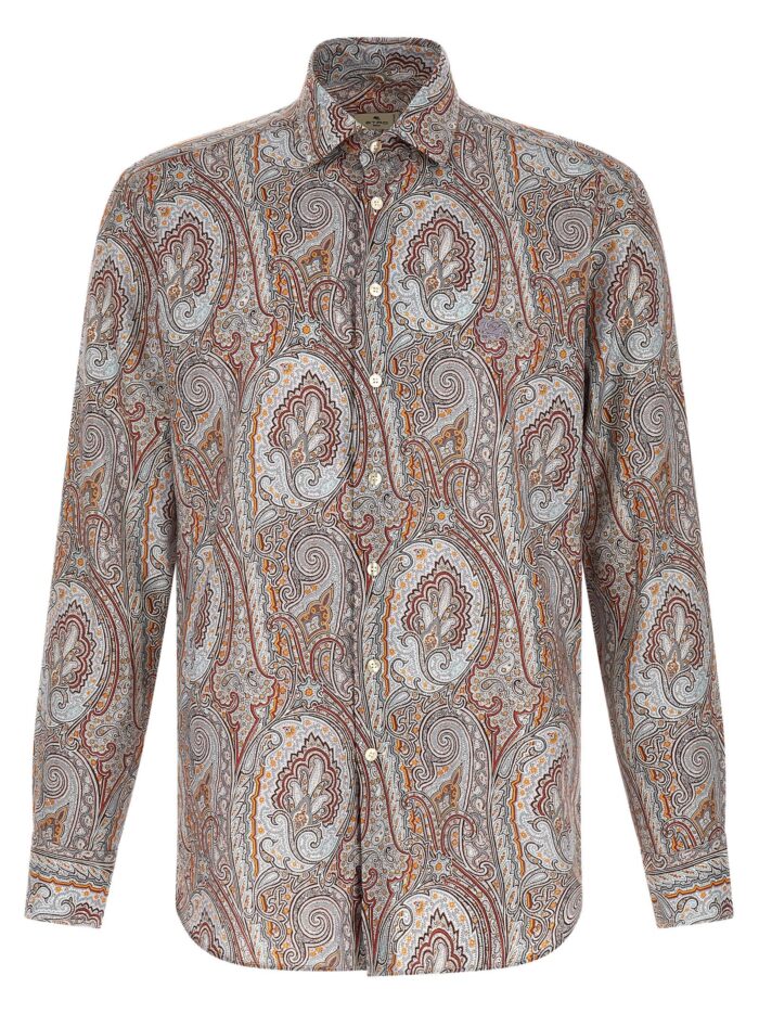 etro floral paisley shirt Etro Floral Paisley Shirt