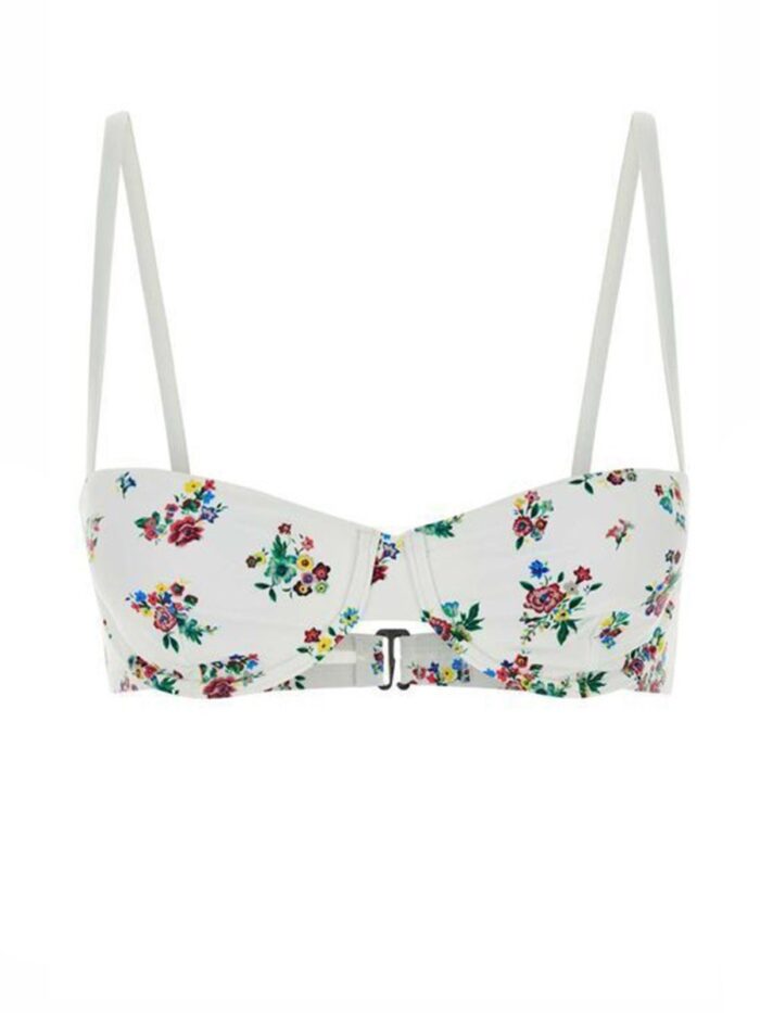 tory burch floral print bikini top Tory Burch Floral Print Bikini Top