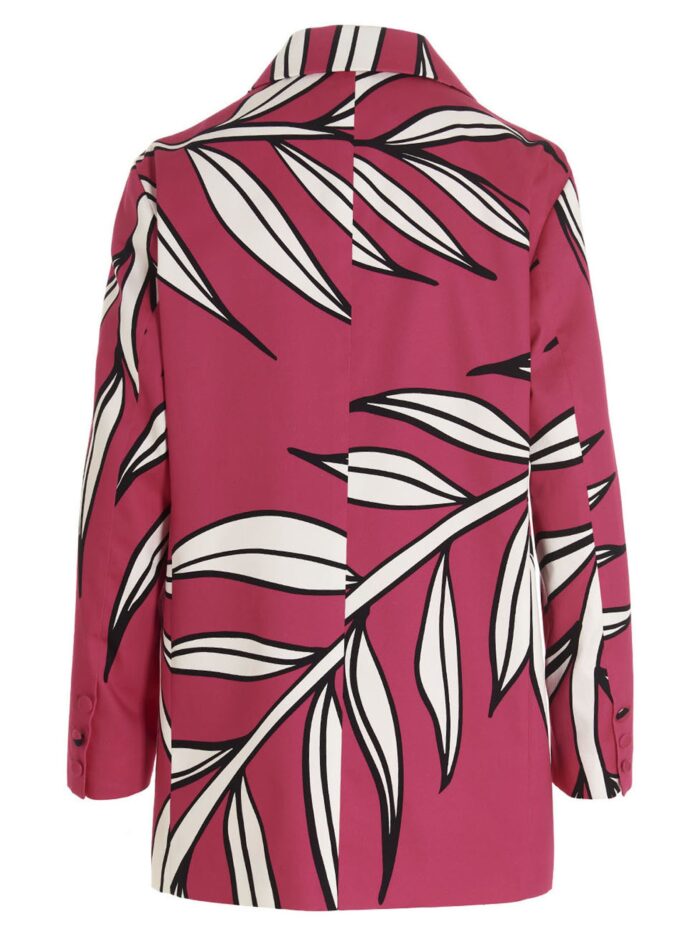 ROCHAS Floral Print Blazer Jacket