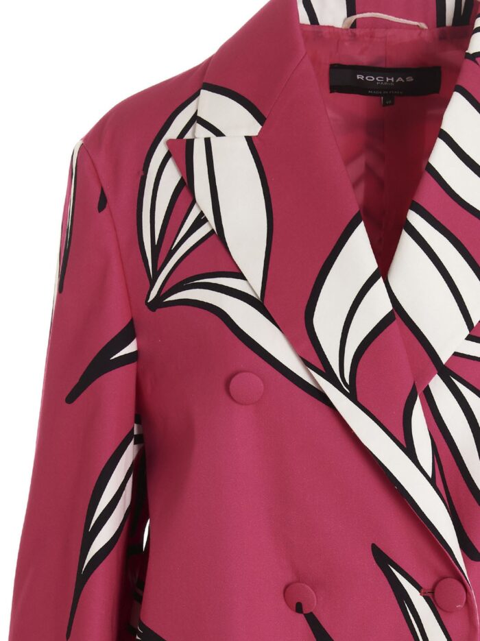 ROCHAS Floral Print Blazer Jacket