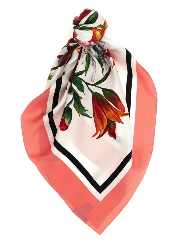 dolce & gabbana floral print scarf Dolce & Gabbana Floral Print Scarf