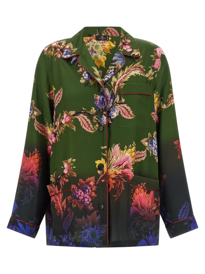 etro floral print shirt Etro Floral Print Shirt