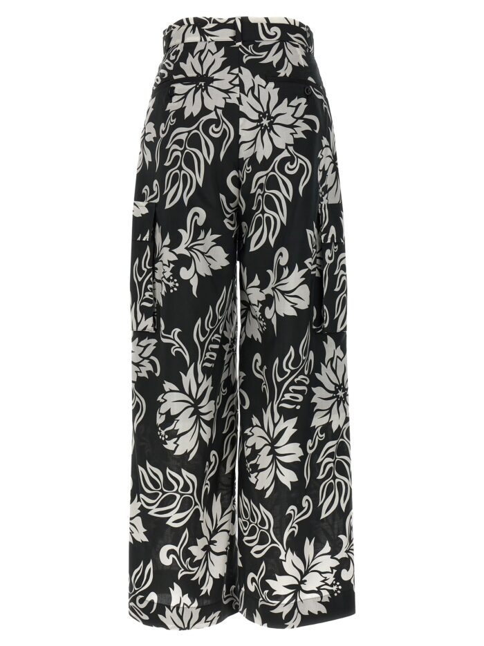 SACAI Floral Print Trousers