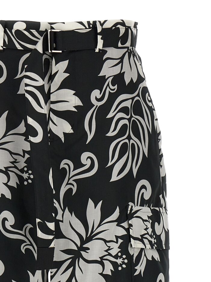 SACAI Floral Print Trousers