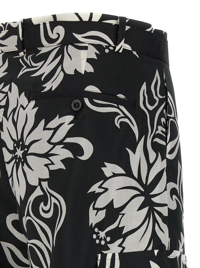 SACAI Floral Print Trousers