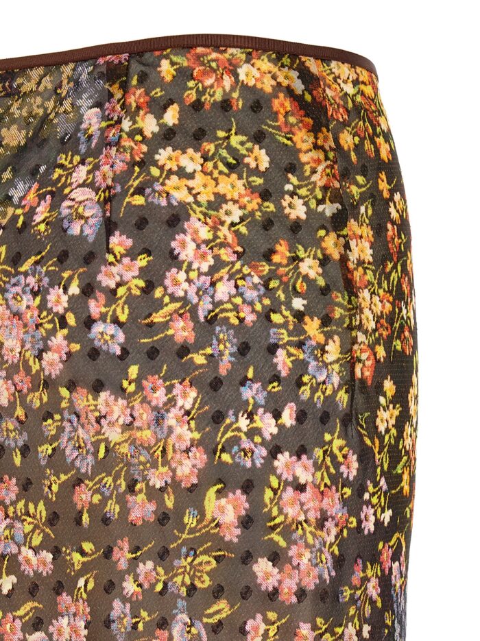 Dries Van Noten Floral 'Sati' Skirt