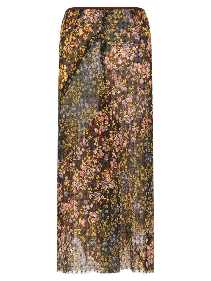 Dries Van Noten Floral 'Sati' Skirt