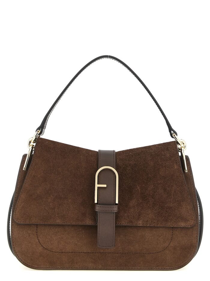 furla 'flow m' buckle handbag Furla 'Flow M' Buckle Handbag
