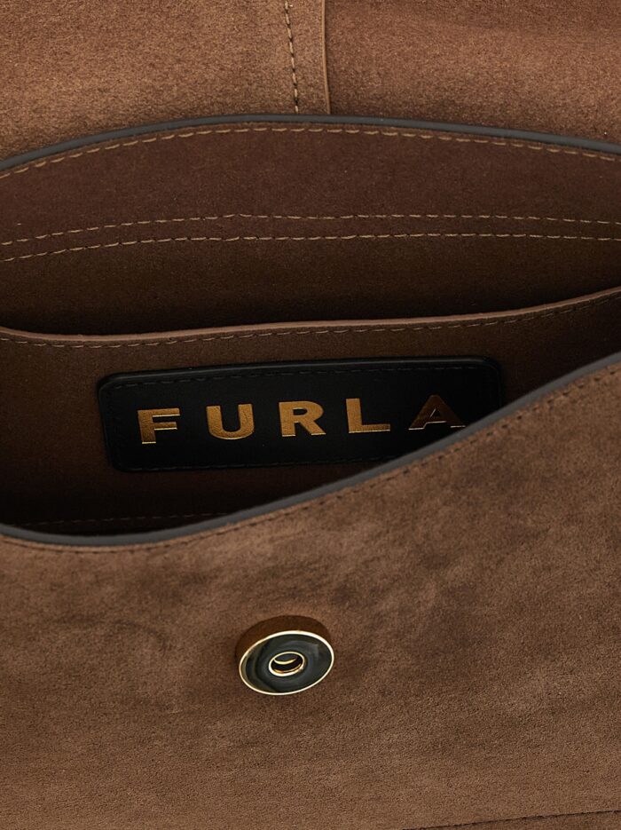 Furla 'Flow M' Buckle Handbag
