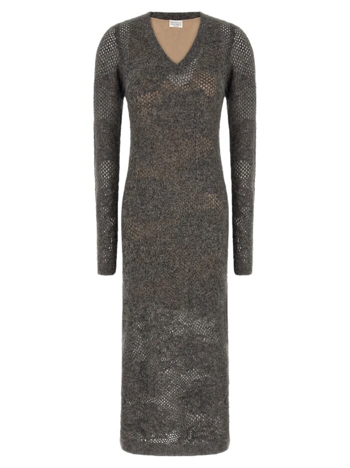 brunello cucinelli 'flower lace' dress Brunello Cucinelli 'Flower Lace' Dress