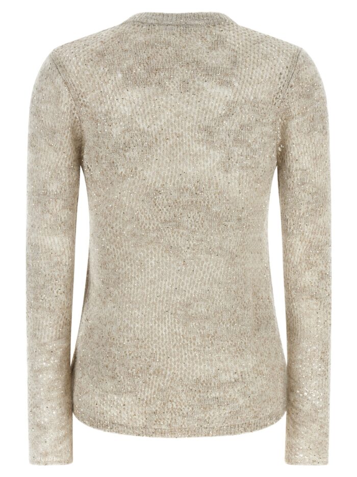 Brunello Cucinelli 'Flower Lace' Sweater