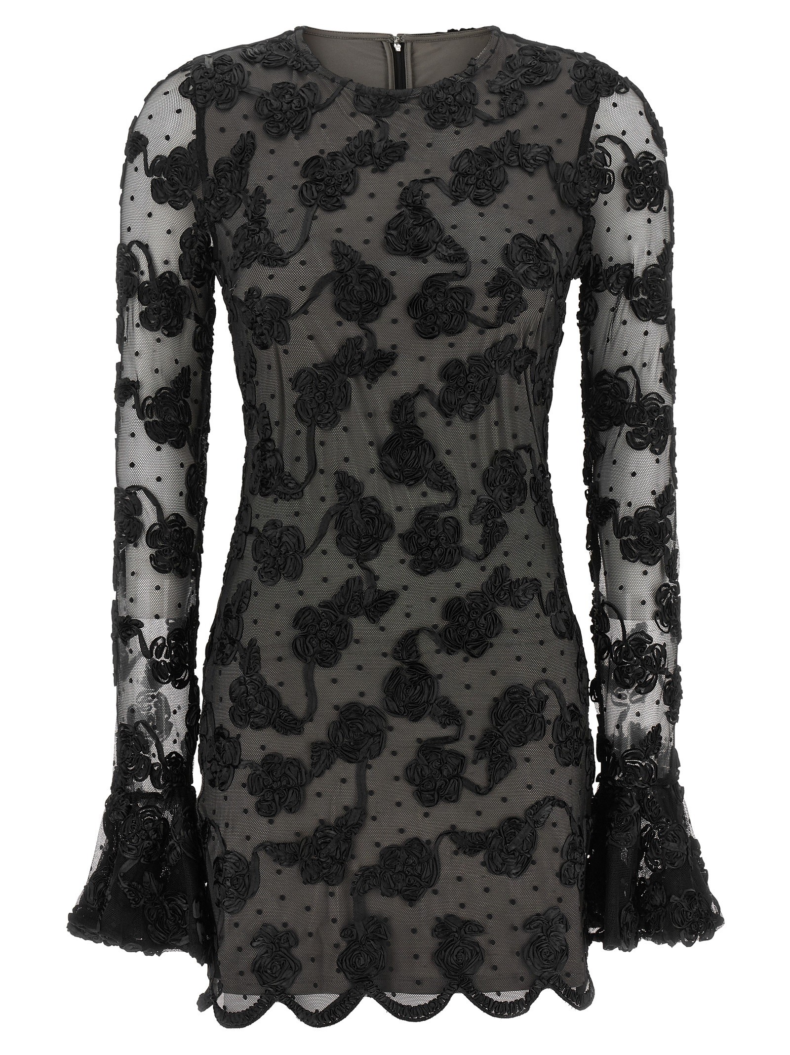 ROTATE BIRGER CHRISTENSEN 'Flower Mesh' Dress