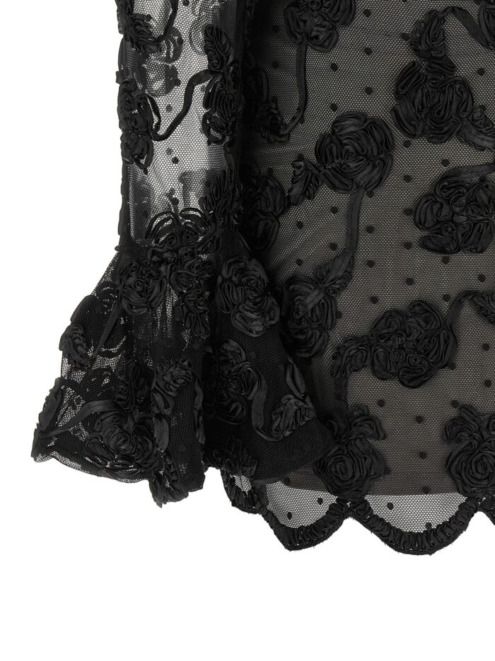ROTATE BIRGER CHRISTENSEN 'Flower Mesh' Dress