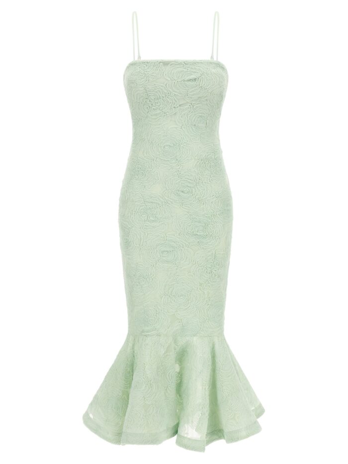 rotate birger christensen 'flower mesh flounce' dress ROTATE BIRGER CHRISTENSEN 'Flower Mesh Flounce' Dress