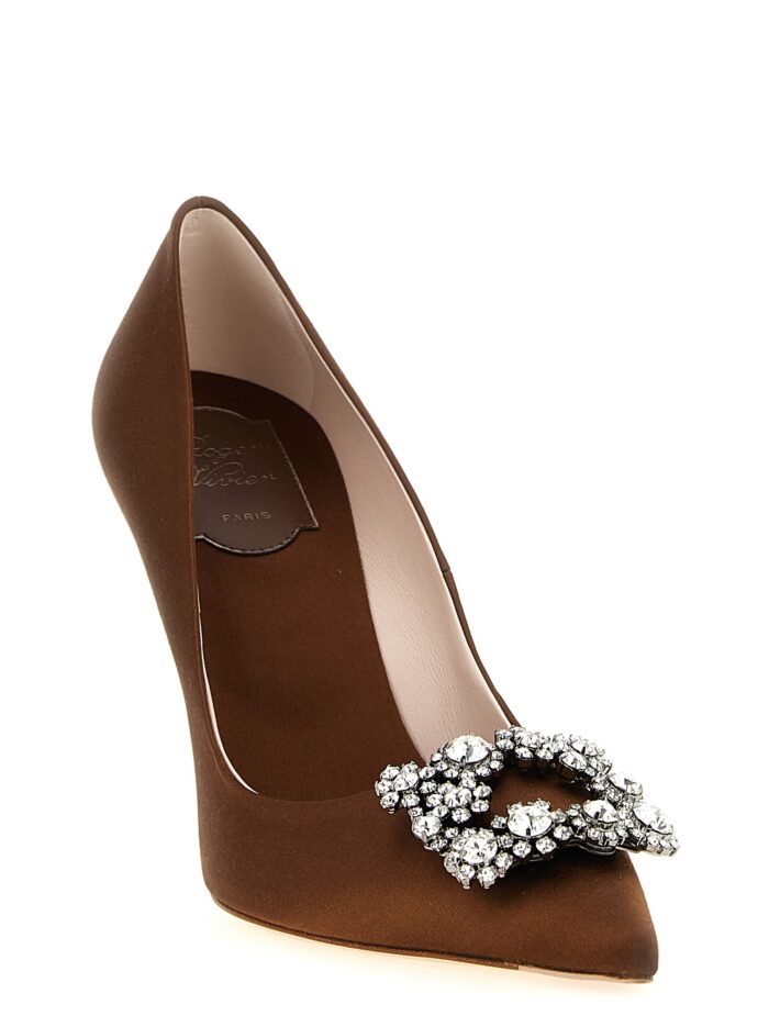 ROGER VIVIER 'Flower Strass' Pumps