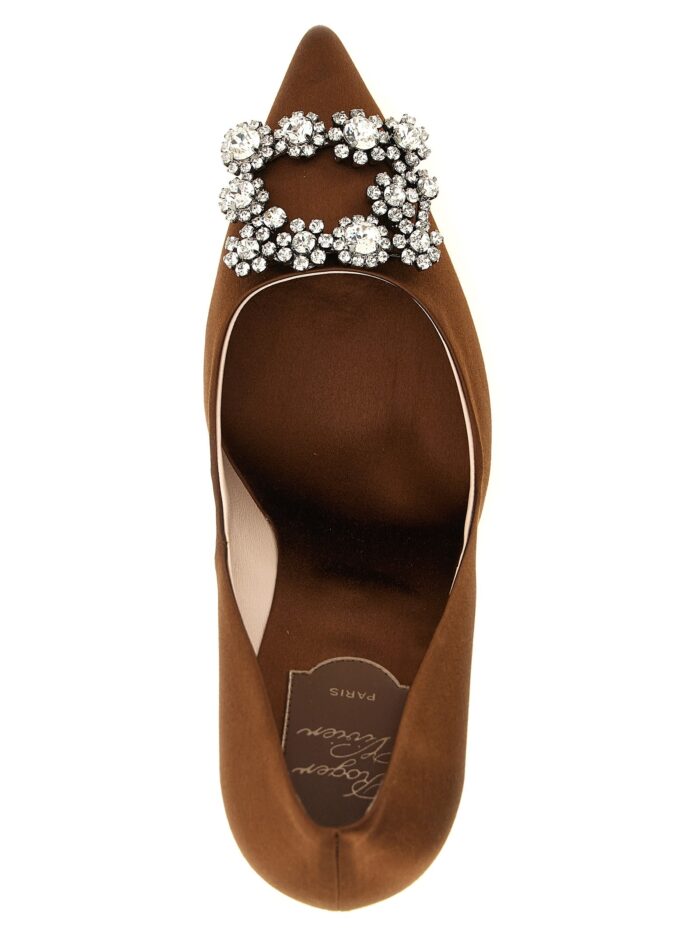 ROGER VIVIER 'Flower Strass' Pumps