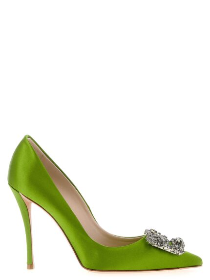 ROGER VIVIER 'Flower Strass' Pumps