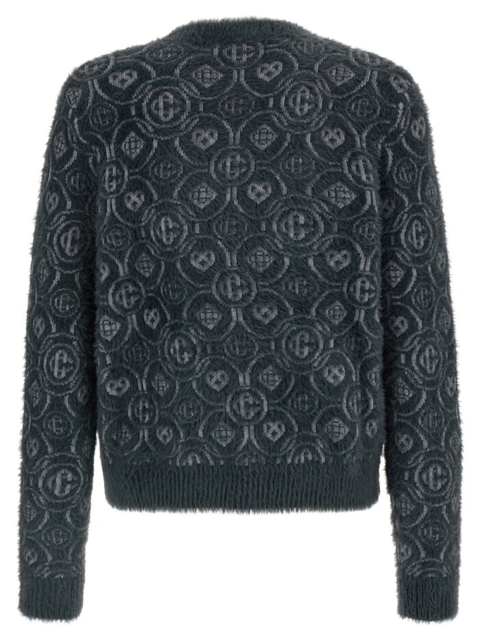 CASABLANCA 'Fluffy Monogram' Sweater