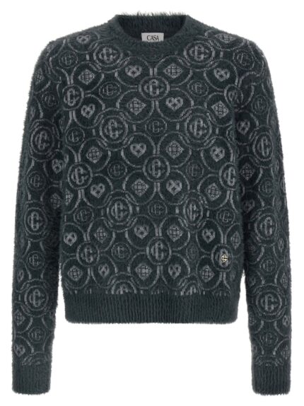 CASABLANCA 'Fluffy Monogram' Sweater