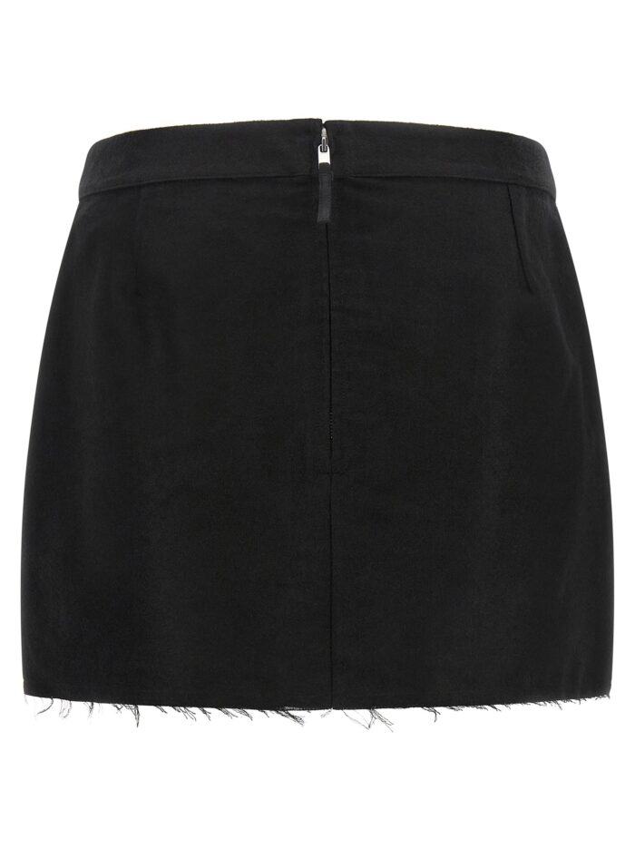 RICK OWENS 'Fog Cutoff' Skirt