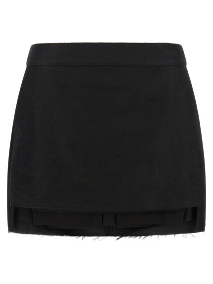 RICK OWENS 'Fog Cutoff' Skirt
