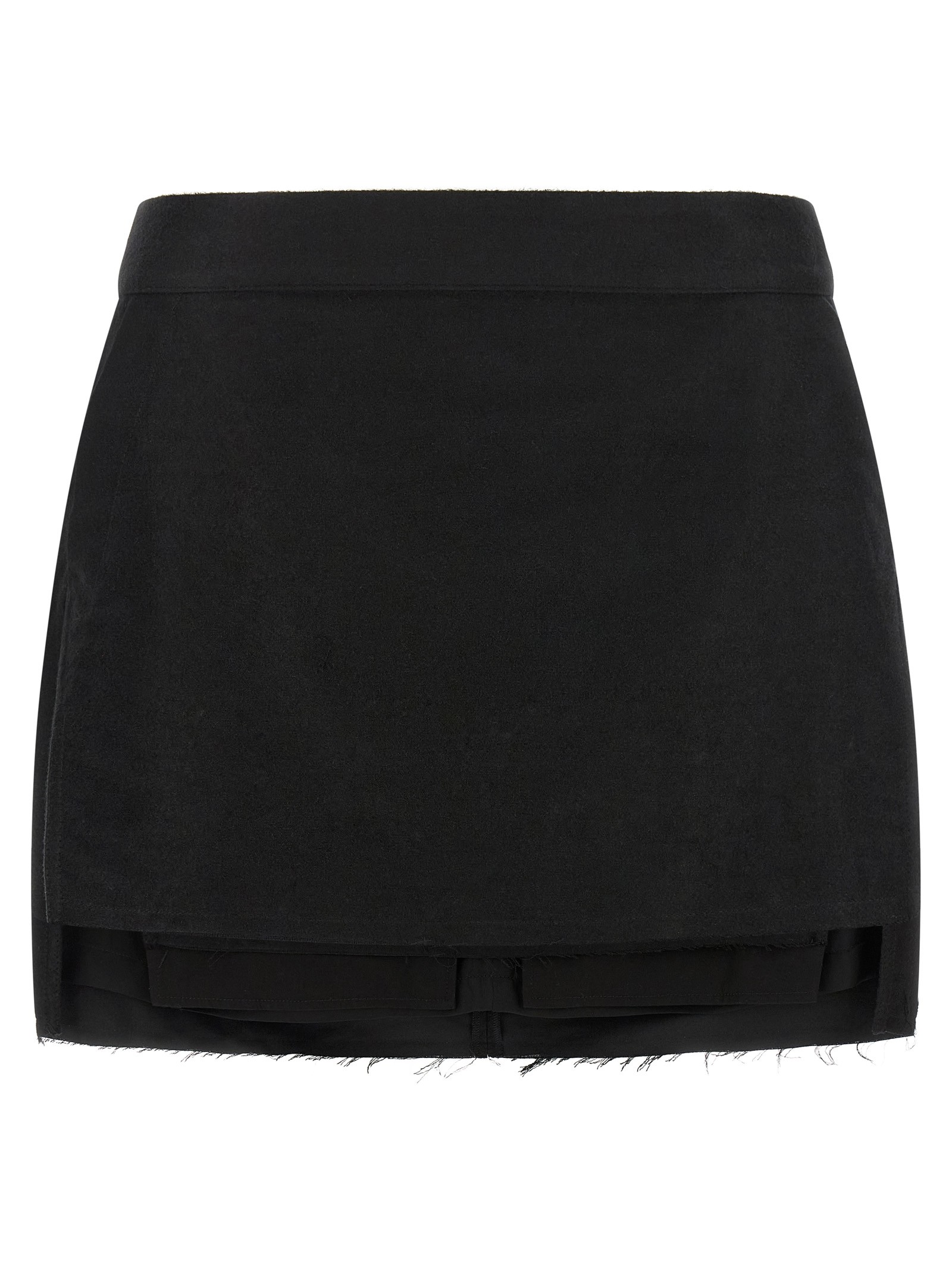 RICK OWENS 'Fog Cutoff' Skirt