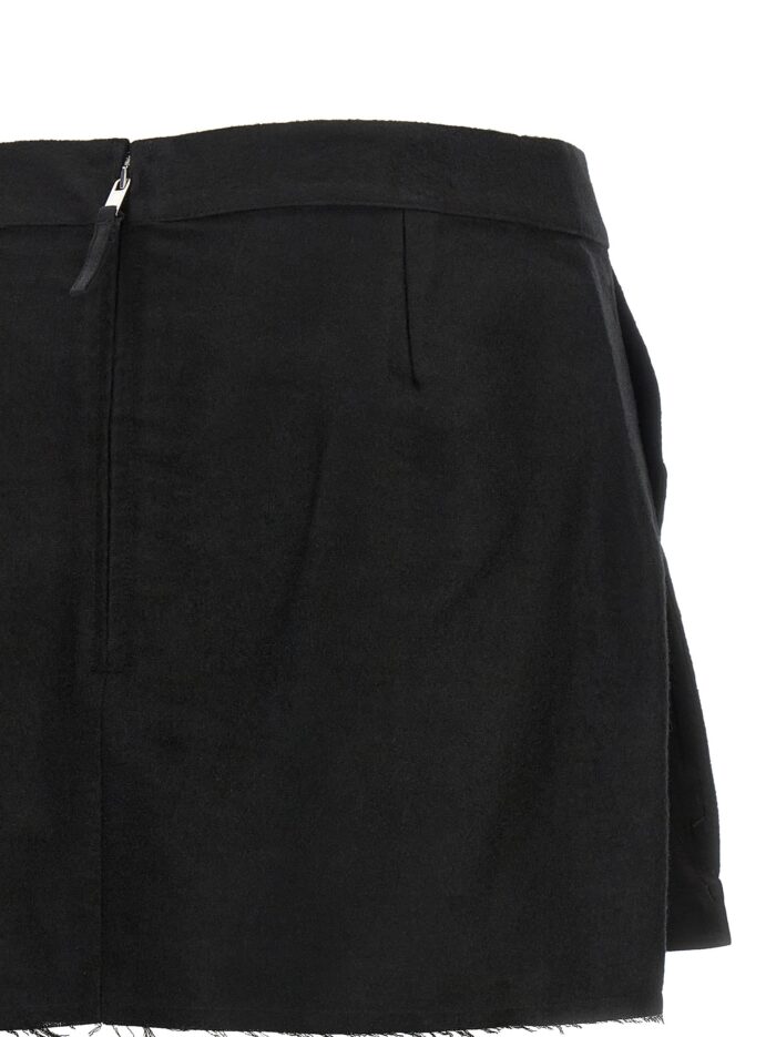 RICK OWENS 'Fog Cutoff' Skirt