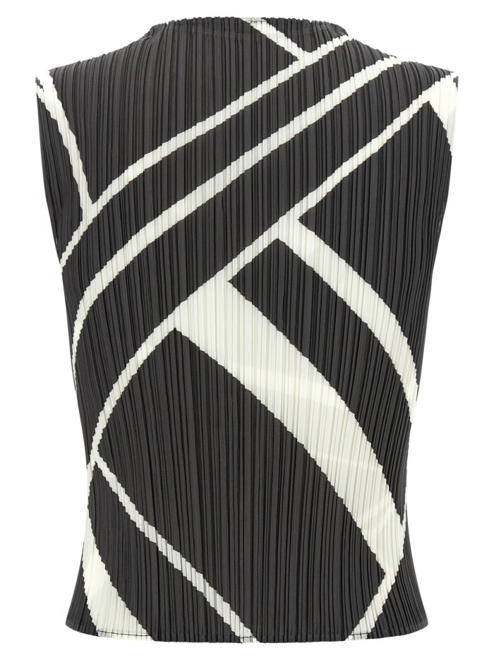 PLEATS PLEASE ISSEY MIYAKE 'Fold Line' Blouse