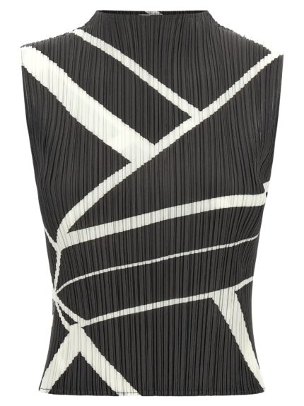 PLEATS PLEASE ISSEY MIYAKE 'Fold Line' Blouse