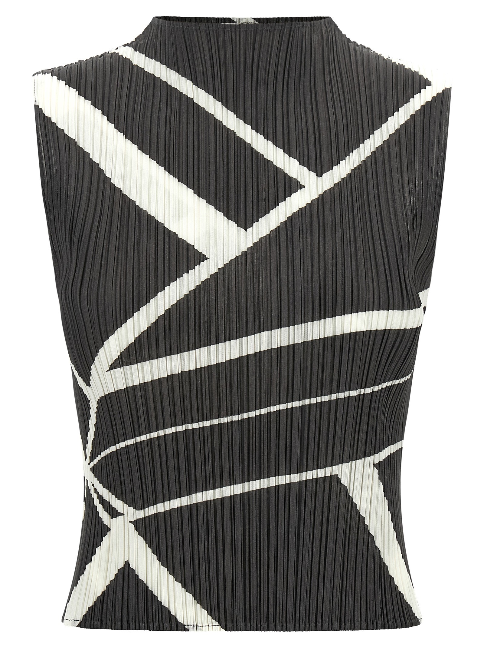 PLEATS PLEASE ISSEY MIYAKE 'Fold Line' Blouse