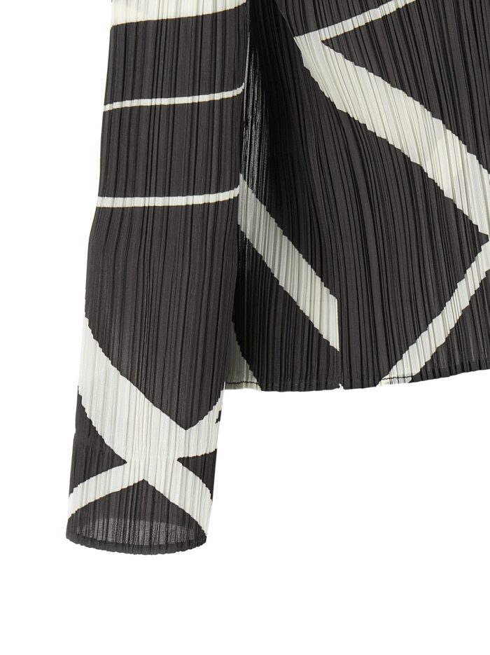 PLEATS PLEASE ISSEY MIYAKE 'Fold Line' Cardigan