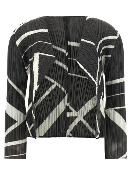 PLEATS PLEASE ISSEY MIYAKE 'Fold Line' Cardigan