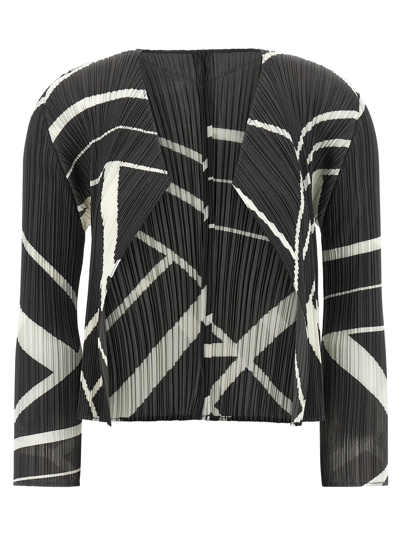 PLEATS PLEASE ISSEY MIYAKE 'Fold Line' Cardigan