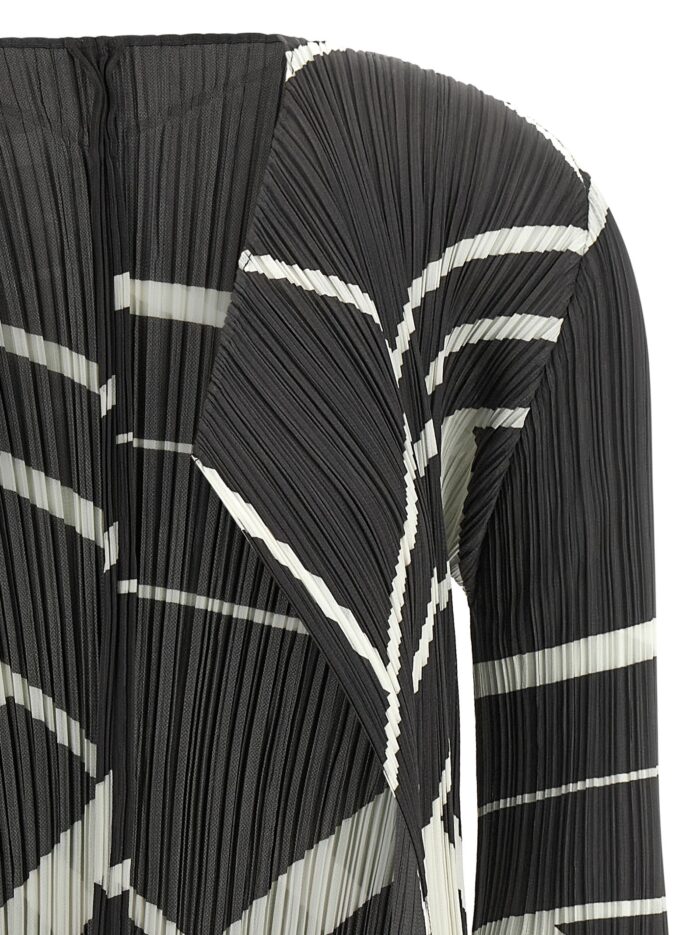 PLEATS PLEASE ISSEY MIYAKE 'Fold Line' Cardigan