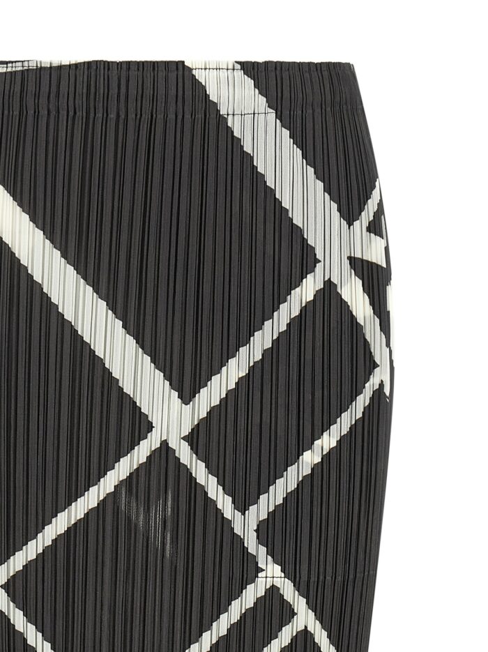 PLEATS PLEASE ISSEY MIYAKE 'Fold Line' Skirt
