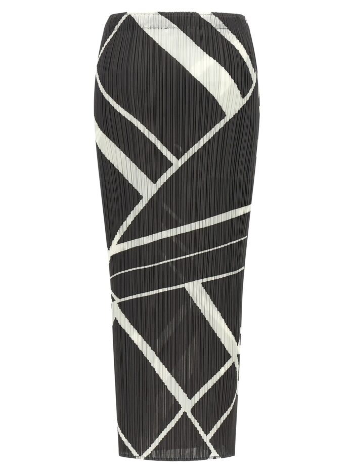 PLEATS PLEASE ISSEY MIYAKE 'Fold Line' Skirt