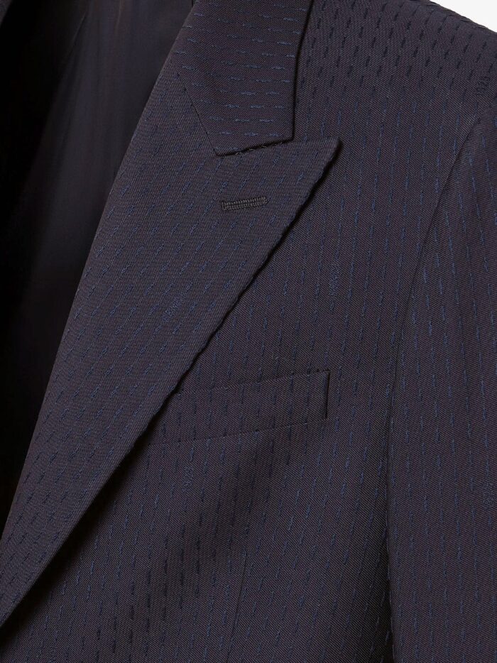 Fendi Formal Wool And Cotton Blazer