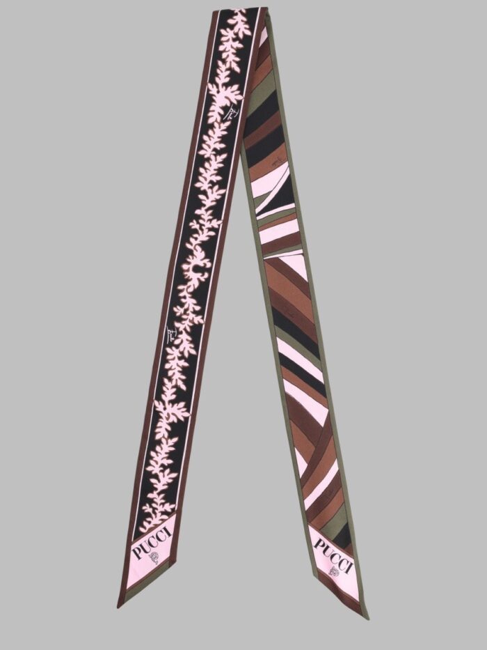 pucci foulard bandeau con mix di stampe PUCCI Foulard Bandeau Con Mix Di Stampe
