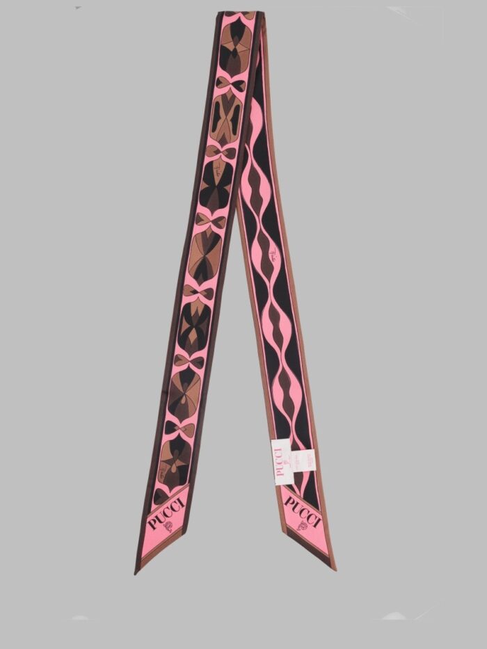 pucci foulard bandeau con mix di stampe PUCCI Foulard Bandeau Con Mix Di Stampe