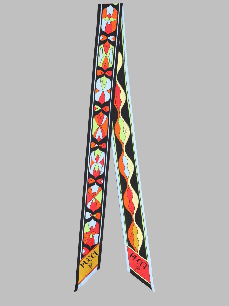PUCCI Foulard Bandeau Con Mix Di Stampe