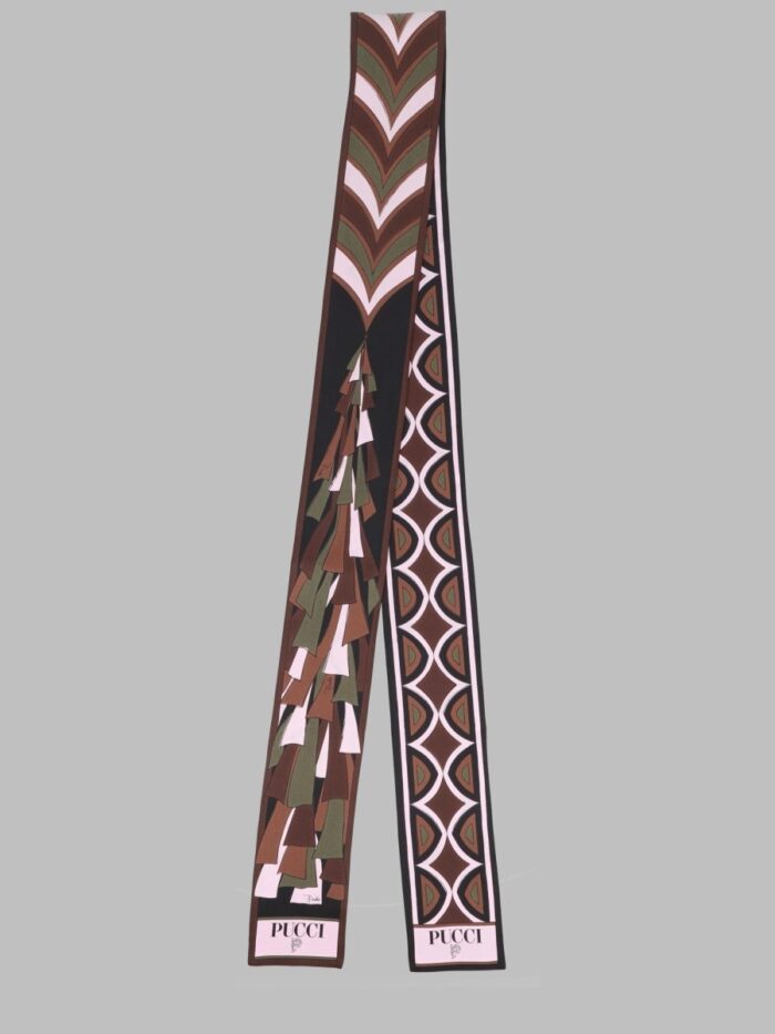 PUCCI Foulard Bandeau Con Mix Di Stampe