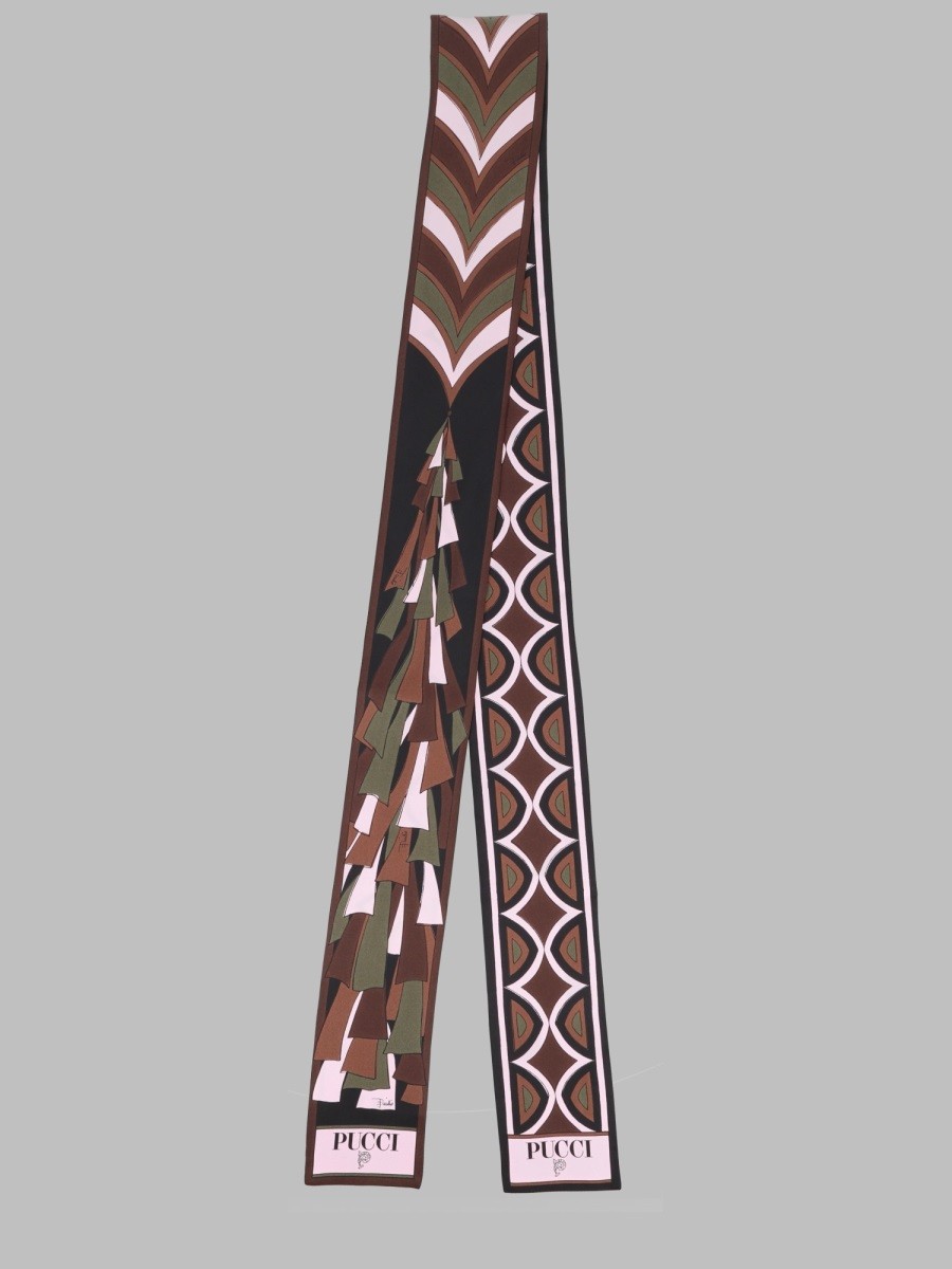 PUCCI Foulard Bandeau Con Mix Di Stampe