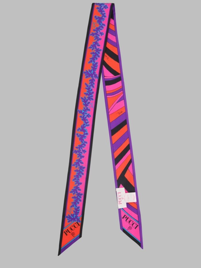 pucci foulard bandeau con mix di stampe PUCCI Foulard Bandeau Con Mix Di Stampe