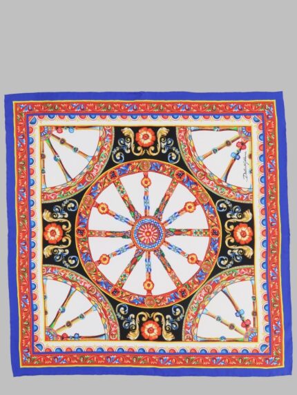 Dolce & Gabbana FOULARD IN TWILL DI SETA