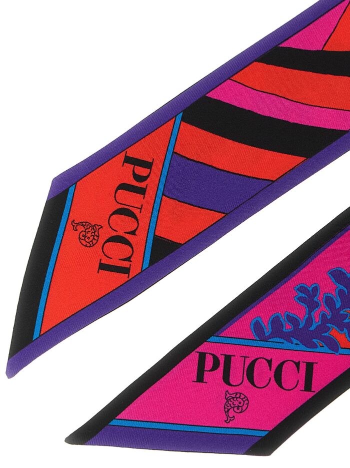EMILIO PUCCI Foulard Mix Of Multicolor Prints