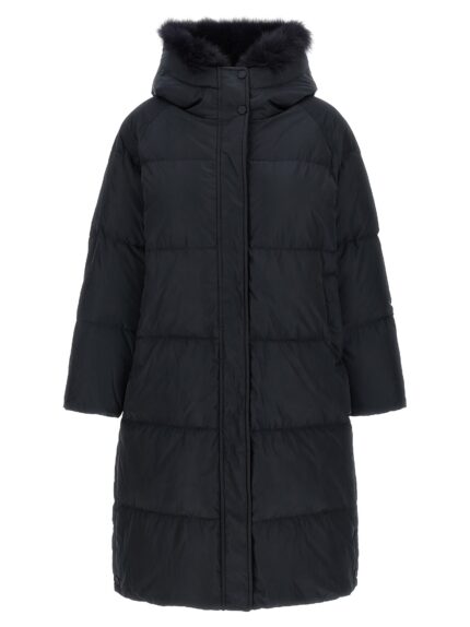 ARMY YVES SALOMON Fox Fur Finishing Down Jacket